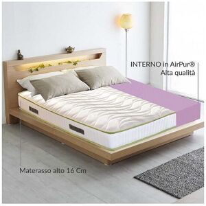 Dream Air Matelas H16, avec monobloc AirPur®, water foam orthopédique en polyuréthane, avec tissu anti-acariens de haute qualité, simple 90x200 Dream Air Matelas H16, avec monobloc AirPur®, water foam orthopédique en polyuréthane, avec tissu anti-acariens de haute qualité, simple 90x200