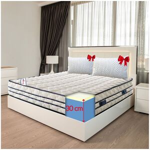 MEMO30 matelas memory orthopédique, dispositif médical + oreillers mémoire, 30 cm, supporte poids élevés, tous sommiers, 120x190 MEMO30 matelas memory orthopédique, dispositif médical + oreillers mémoire, 30 cm, supporte poids élevés, tous sommiers, 120x190