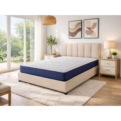 Matelas en mousse HR DORMISSIMO SHAULA 140x200 Hauteur 22 cm Réversible 2 faces été/hiver Matelas en mousse HR DORMISSIMO SHAULA 140x200 Hauteur 22 cm Réversible 2 faces été/hiver