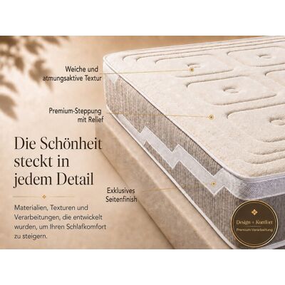 Matelas en mousse DORMISSIMO NATURELLE ORGANIC 100X200 Hauteur 25 cm Matelas en mousse DORMISSIMO NATURELLE ORGANIC 100X200 Hauteur 25 cm