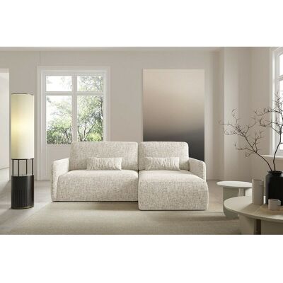 Canapé d'angle convertible LIVELLO L Gris clair Canapé d'angle convertible LIVELLO L Gris clair