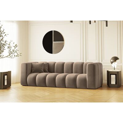 Canapé Canapé trois places Grand Modular tissu Salvador beige foncé Canapé Canapé trois places Grand Modular tissu Salvador beige foncé