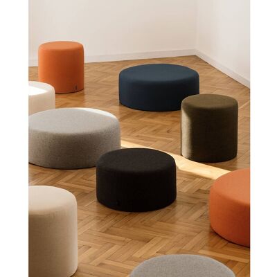noo.ma Pouf Folk petit - carré 50x50x25 cm, minimaliste moderne noo.ma Pouf Folk petit - carré 50x50x25 cm, minimaliste moderne