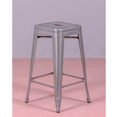 Nest Dream Lot de 4 tabourets en métal 66cm de haut - Bistro - Métal Nest Dream Lot de 4 tabourets en métal 66cm de haut - Bistro - Métal