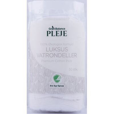 Disques en coton biologique Gron Balance 50 pcs - Disques de coton Disques en coton biologique Gron Balance 50 pcs - Disques de coton