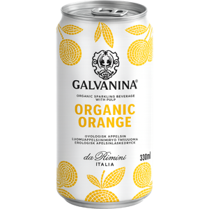 Galvanina Orange økologisk sodavand 33 cl - 24 x 0,33 L Galvanina Orange økologisk sodavand 33 cl - 24 x 0,33 L