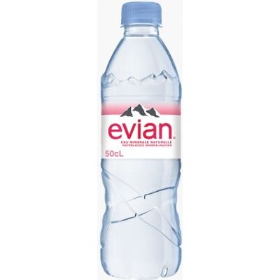Evian Eau Minérale Naturelle - 6 x 0.5 L Evian Eau Minérale Naturelle - 6 x 0.5 L