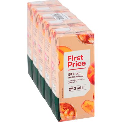 First Price Thé Glacé Saveur Pêche - 1 L First Price Thé Glacé Saveur Pêche - 1 L
