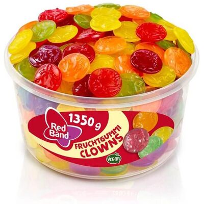 Red Band Bonbons Gélifiés Clowns - 1350 g Red Band Bonbons Gélifiés Clowns - 1350 g