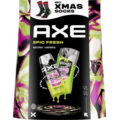 Axe Epic Fresh coffret cadeau pour homme Axe Epic Fresh coffret cadeau pour homme