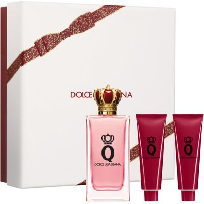Dolce&Gabbana Q by Dolce&Gabbana EDP Trio Gift Set coffret cadeau pour femme Dolce&Gabbana Q by Dolce&Gabbana EDP Trio Gift Set coffret cadeau pour femme