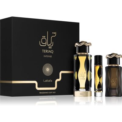Lattafa Teriaq Intense coffret cadeau mixte Lattafa Teriaq Intense coffret cadeau mixte