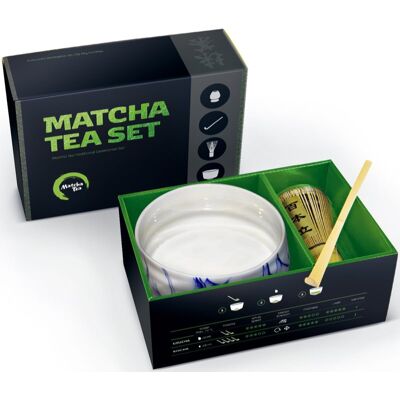 Matcha Tea Matcha Set Hiroki coffret cadeau pour la préparation de boisson Matcha Tea Matcha Set Hiroki coffret cadeau pour la préparation de boisson