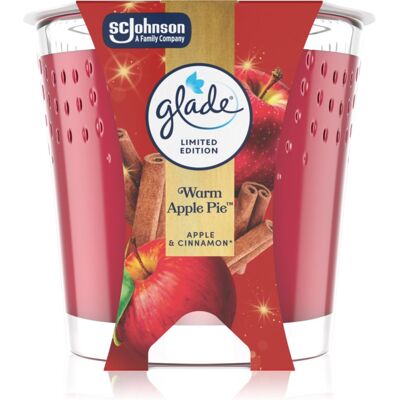 GLADE Warm Apple Pie bougie parfumée 112 g GLADE Warm Apple Pie bougie parfumée 112 g