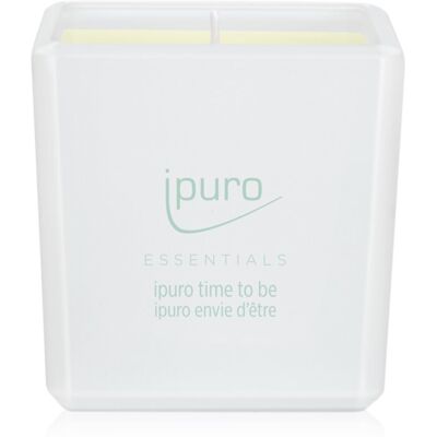 ípuro Essentials Time To Be bougie parfumée 125 g ípuro Essentials Time To Be bougie parfumée 125 g