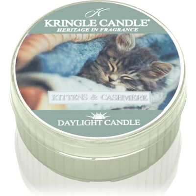 Kringle Candle Kittens & Cashmere Bougie Tealight - Bougie chauffe-plat Kringle Candle Kittens & Cashmere Bougie Tealight - Bougie chauffe-plat