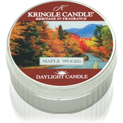 Kringle Candle Maple Woods Bougie Tealight - Bougie Tealight Kringle Candle Maple Woods Bougie Tealight - Bougie Tealight