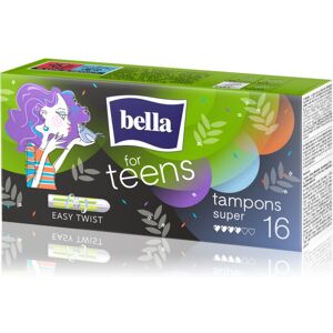 BELLA For Teens Tampons tampons Super 16 pcs BELLA For Teens Tampons tampons Super 16 pcs