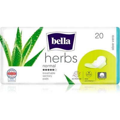 BELLA Herbs Aloe Vera Serviettes Sanitaires - Flux Abondant BELLA Herbs Aloe Vera Serviettes Sanitaires - Flux Abondant