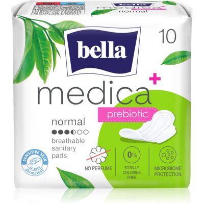 BELLA Medica Ultra Normal serviettes hygiéniques avec ailettes 10 pcs BELLA Medica Ultra Normal serviettes hygiéniques avec ailettes 10 pcs