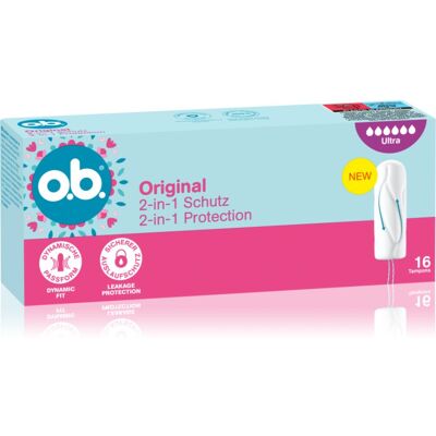 o.b. Original Ultra tampons 16 pcs o.b. Original Ultra tampons 16 pcs