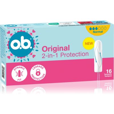 o.b. Original Normal tampons 16 pcs o.b. Original Normal tampons 16 pcs