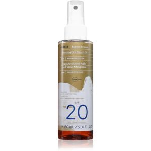 Korres Huile Sèche Bronzante SPF20 - Huile Solaire Korres Huile Sèche Bronzante SPF20 - Huile Solaire