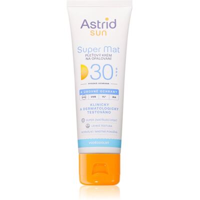 Astrid Sun crème solaire visage SPF 30 50 ml Astrid Sun crème solaire visage SPF 30 50 ml
