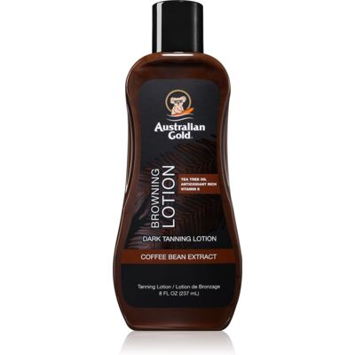 Australian Gold Browning Lotion lait pour un bronzage intense 237 ml Australian Gold Browning Lotion lait pour un bronzage intense 237 ml