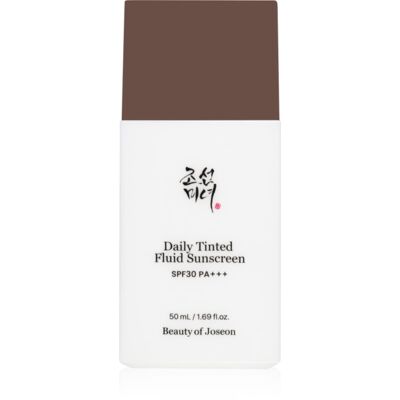 Beauty of Joseon Daily Tinted Fluid Sunscreen fluide léger protecteur SPF 30 teinte DY330 50 ml Beauty of Joseon Daily Tinted Fluid Sunscreen fluide léger protecteur SPF 30 teinte DY330 50 ml