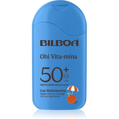 Bilboa Ohi Vitamina Latte lait solaire aux vitamines SPF 50+ 200 ml Bilboa Ohi Vitamina Latte lait solaire aux vitamines SPF 50+ 200 ml