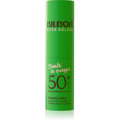 Bilboa Bimbi crème solaire en stick pour enfant SPF 50+ 10 ml Bilboa Bimbi crème solaire en stick pour enfant SPF 50+ 10 ml