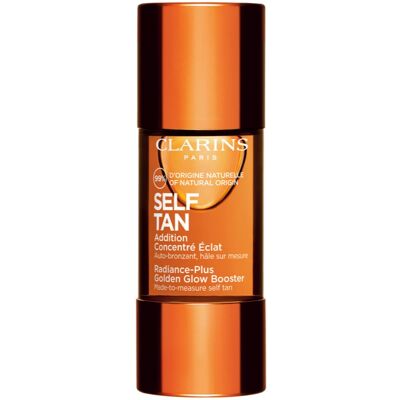 Clarins Self Tan Radiance-Plus Golden Glow Booster produit auto-bronzant visage 15 ml Clarins Self Tan Radiance-Plus Golden Glow Booster produit auto-bronzant visage 15 ml