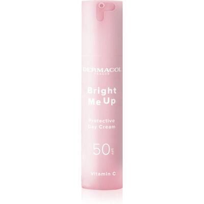 Dermacol Bright Me Up Protective Day Cream crème de jour protectrice à la vitamine C SPF 50 50 ml Dermacol Bright Me Up Protective Day Cream crème de jour protectrice à la vitamine C SPF 50 50 ml