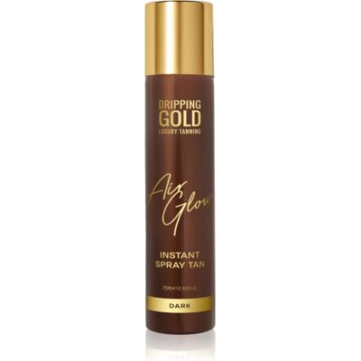 Dripping Gold Air Glow Instant Spray Tan spray auto-bronzant teinte Dark 75 ml Dripping Gold Air Glow Instant Spray Tan spray auto-bronzant teinte Dark 75 ml