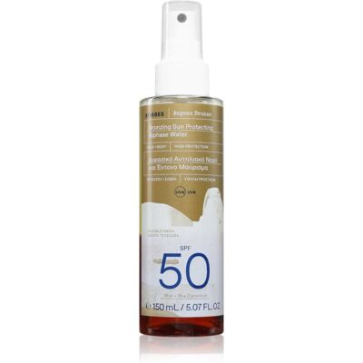 Korres Aegean Bronze brume bronzante solaire SPF 50 150 ml Korres Aegean Bronze brume bronzante solaire SPF 50 150 ml
