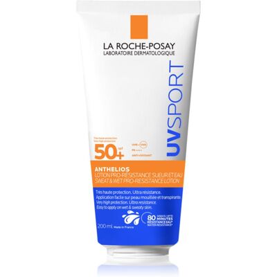 La Roche-Posay Anthelios UV Sport Sweat & Wet Pro-Resistance Lotion crème protectrice waterproof sport SPF 50+ 200 ml La Roche-Posay Anthelios UV Sport Sweat & Wet Pro-Resistance Lotion crème protectrice waterproof sport SPF 50+ 200 ml