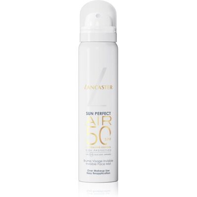 Lancaster Sun Perfect Air Invisible Face Mist brume visage conçu pour s’exposer au soleil SPF 50 75 ml Lancaster Sun Perfect Air Invisible Face Mist brume visage conçu pour s’exposer au soleil SPF 50 75 ml