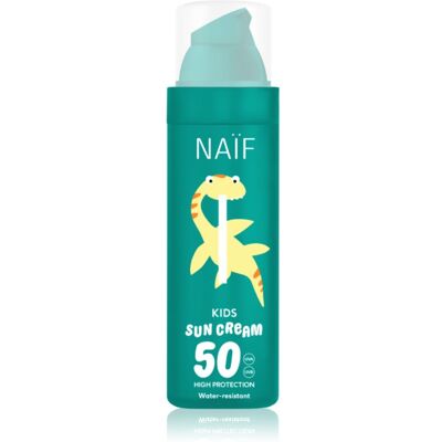 Naif Kids Sun Cream crème solaire SPF 50 pour enfant 3+ 100 ml Naif Kids Sun Cream crème solaire SPF 50 pour enfant 3+ 100 ml