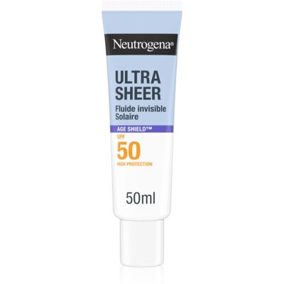 Neutrogena Ultra Sheer Age Shield fluide ultra-léger SPF 50 50 ml Neutrogena Ultra Sheer Age Shield fluide ultra-léger SPF 50 50 ml