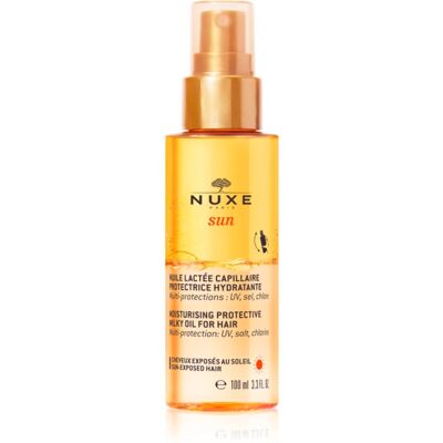 NUXE Sun Huile Lactée Hydratante Protectrice pour Cheveux (100ml) NUXE Sun Huile Lactée Hydratante Protectrice pour Cheveux (100ml)