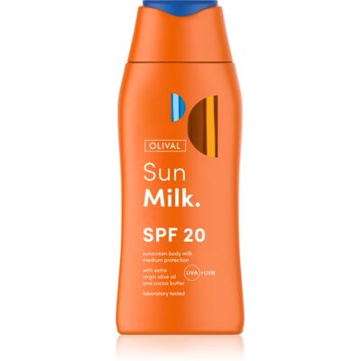 Olival Sun Milk lait solaire SPF 20 200 ml Olival Sun Milk lait solaire SPF 20 200 ml