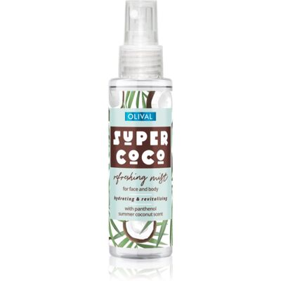 Olival SUPER Coco brume rafraîchissante corps et visage 100 ml Olival SUPER Coco brume rafraîchissante corps et visage 100 ml
