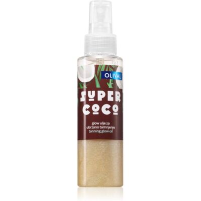 Olival SUPER Coco huile solaire à paillettes 100 ml Olival SUPER Coco huile solaire à paillettes 100 ml