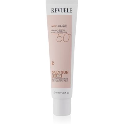 Revuele Daily Sun Fluid SPF 50+ fluide léger protecteur SPF 50+ 40 ml Revuele Daily Sun Fluid SPF 50+ fluide léger protecteur SPF 50+ 40 ml