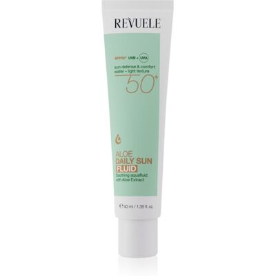 Revuele Aloe Daily Sun Fluid SPF 50+ fluide léger protecteur SPF 50+ 40 ml Revuele Aloe Daily Sun Fluid SPF 50+ fluide léger protecteur SPF 50+ 40 ml