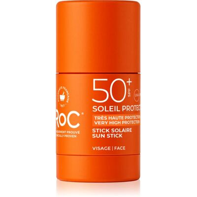 RoC Soleil Protect Sun Stick stick protecteur pour zones sensibles SPF 50+ 15 g RoC Soleil Protect Sun Stick stick protecteur pour zones sensibles SPF 50+ 15 g