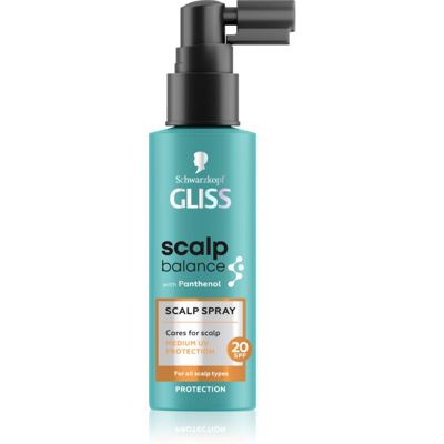 Schwarzkopf Gliss Scalp Balance spray protecteur solaire pour cuir chevelu SPF 20 100 ml Schwarzkopf Gliss Scalp Balance spray protecteur solaire pour cuir chevelu SPF 20 100 ml