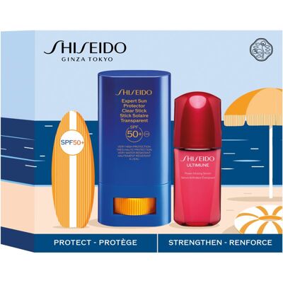 Shiseido Expert Sun Protector Clear Stick SPF 50+ coffret cadeau pour femme Shiseido Expert Sun Protector Clear Stick SPF 50+ coffret cadeau pour femme