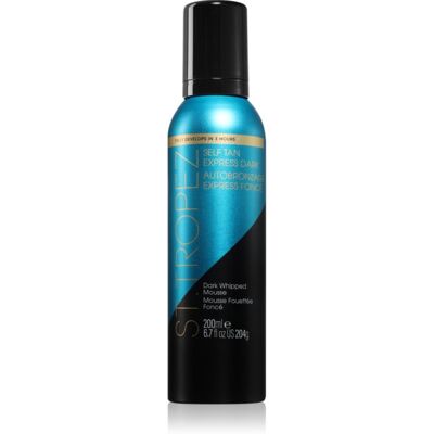 St.Tropez Self Tan Express Dark Whipped Mousse mousse auto-bronzante à séchage rapide 200 ml St.Tropez Self Tan Express Dark Whipped Mousse mousse auto-bronzante à séchage rapide 200 ml
